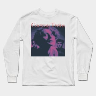 Cocteau Twins - Members - Tribute Artwork Long Sleeve T-Shirt